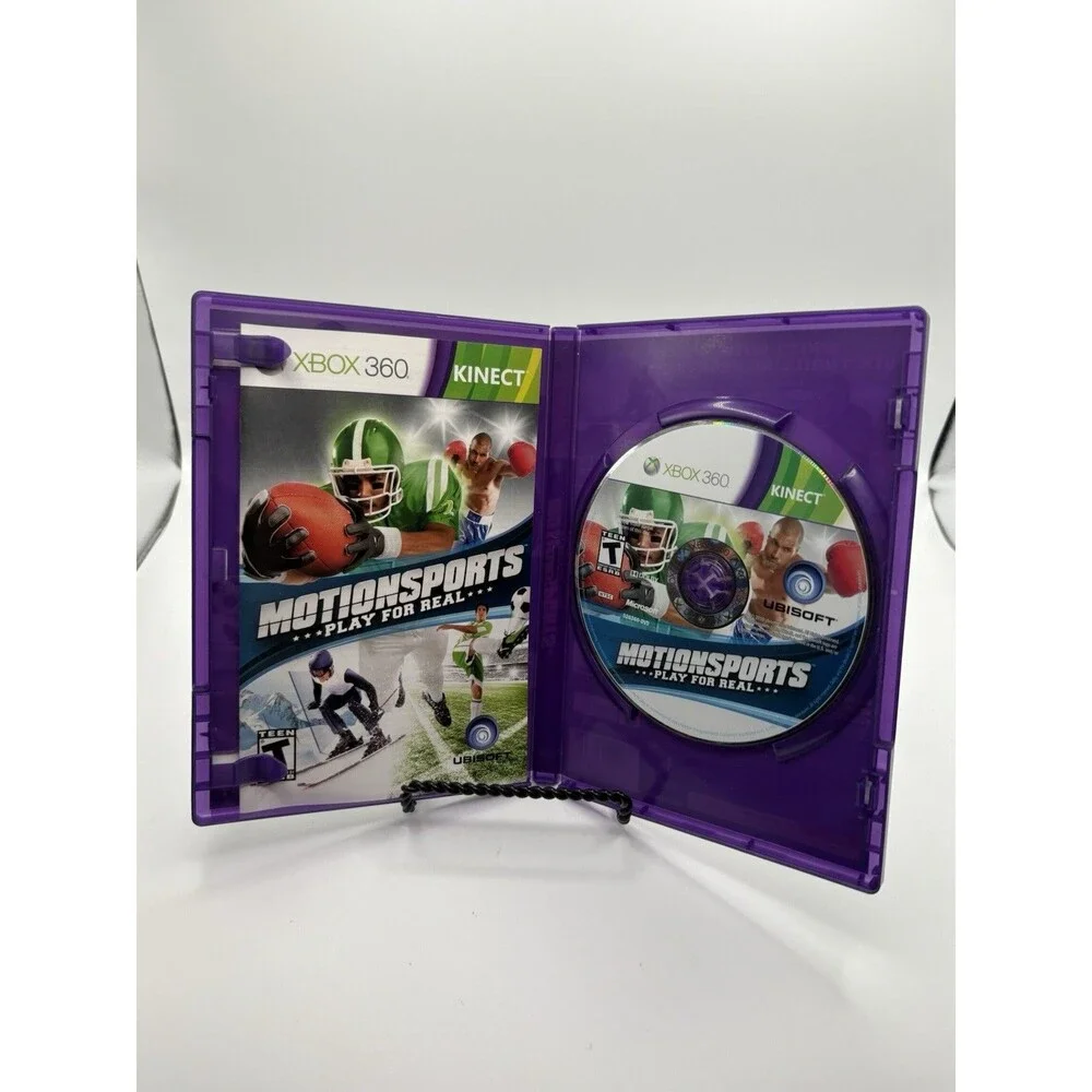 Motion Sports Play For Real, Microsoft Xbox 360, Kinect, Complete CIB
